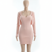 Professional front view of dalaida 2-piece set