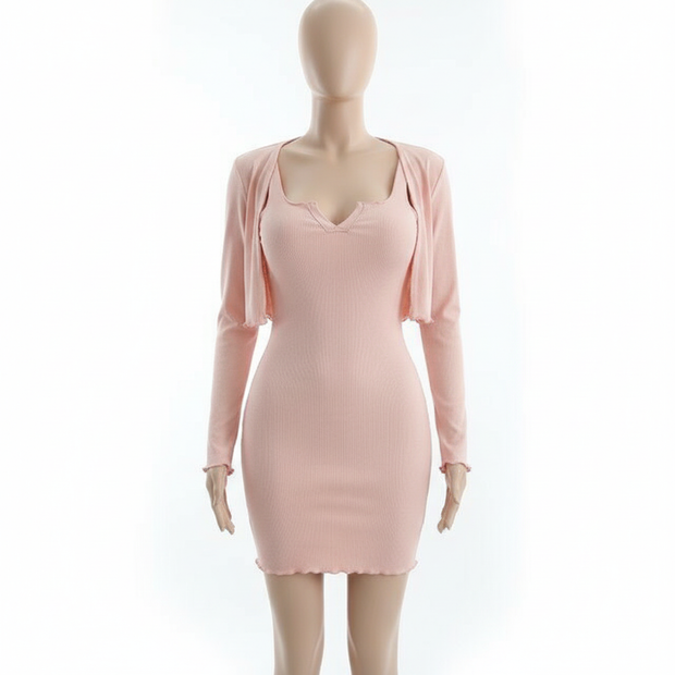 Professional front view of dalaida 2-piece set