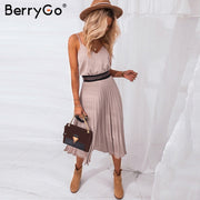 Summer dress womens Casual office ladies
