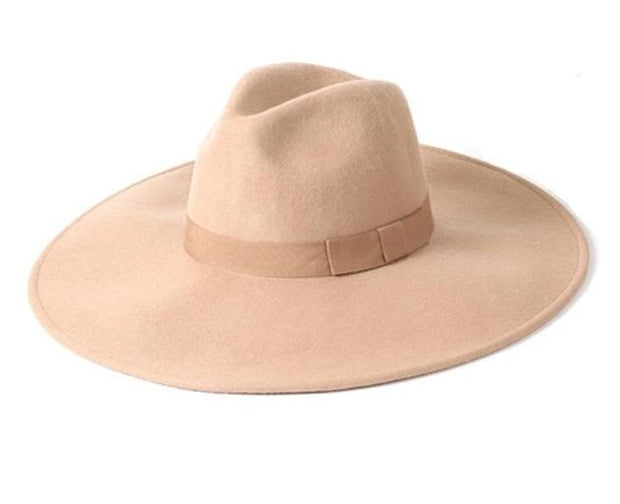 Brim Fedoras Wool Felt Hat