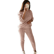 Comfy Lounge wear knit track suits